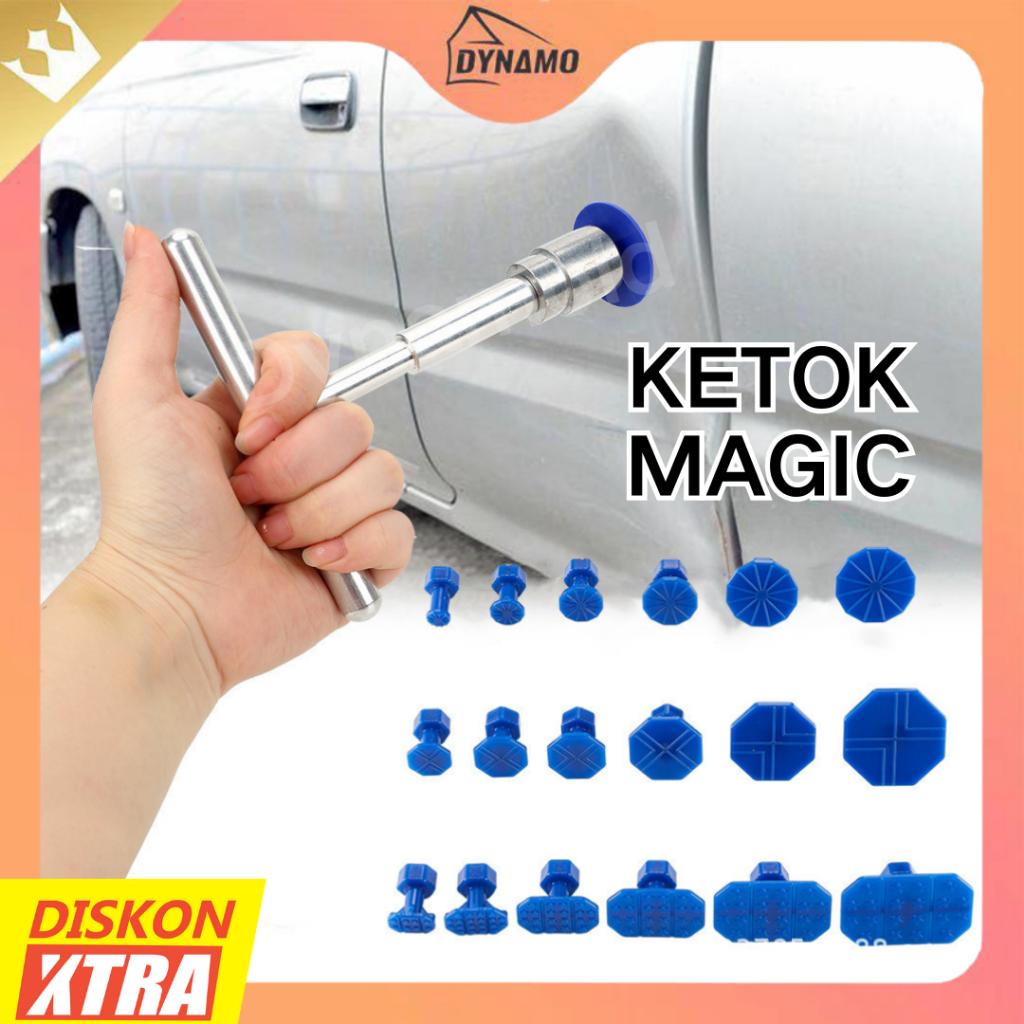 ALAT PDR KETOK MAGIC BODY MOBIL PENYOK PERBAIKAN T SHAPE DENT PULLER
