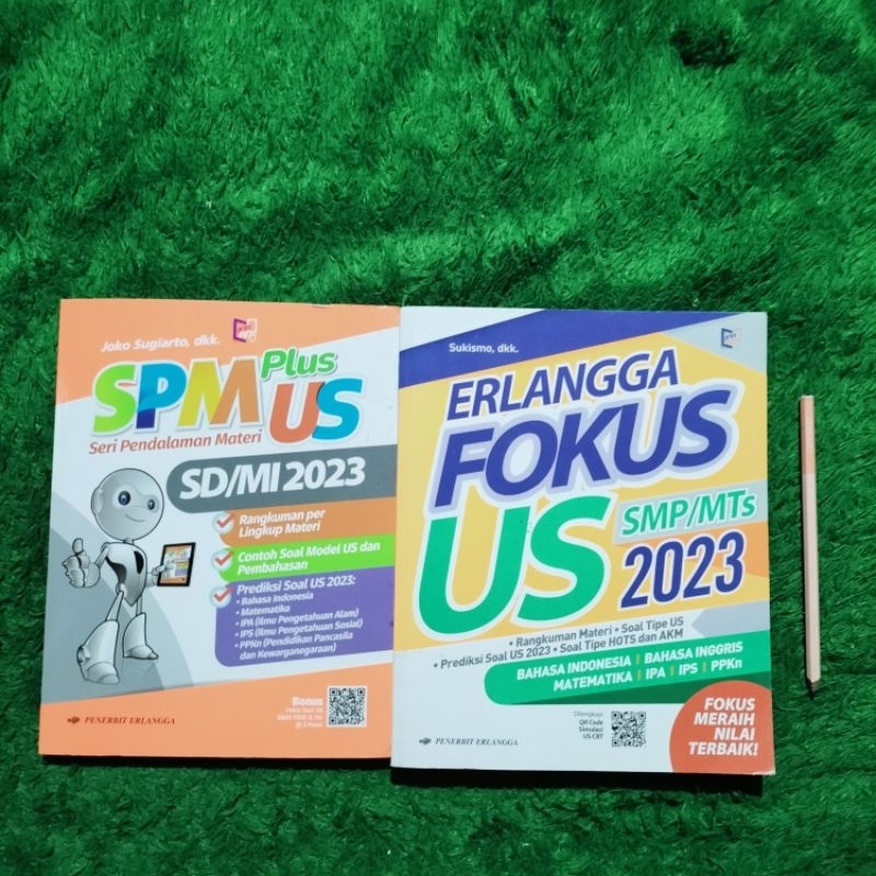 ORIGINAL BUKU SPM PLUS US SD/MI 2023 ERLANGGA FOKUS US SMP/MTs