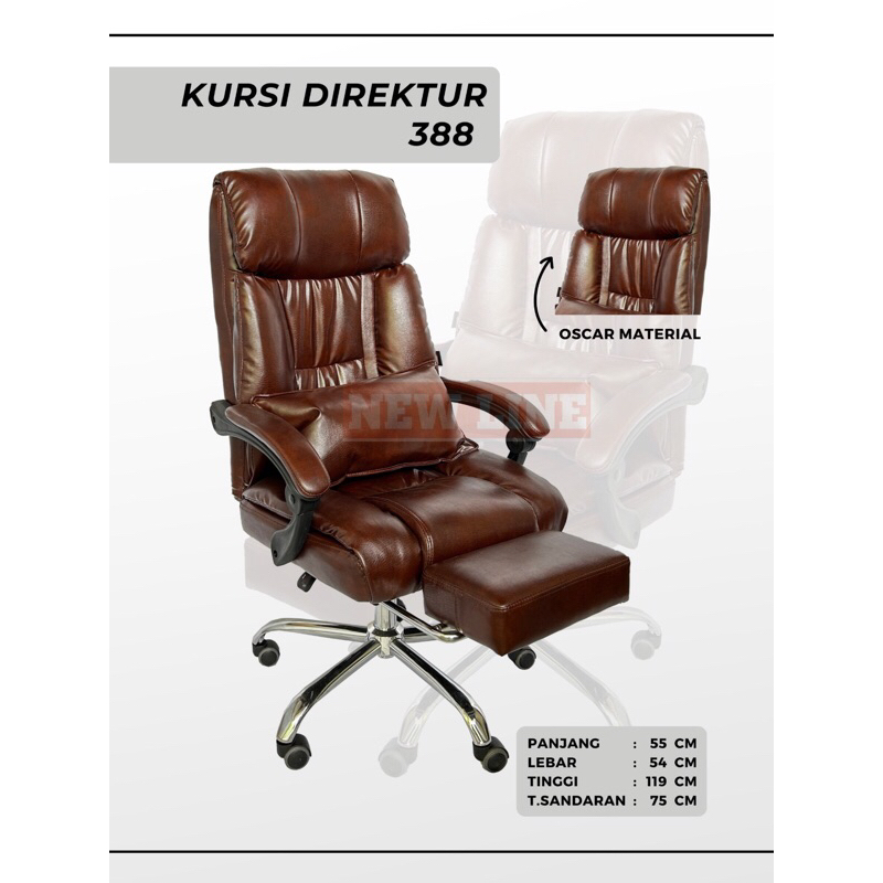 Kursi Direktur 388, Kursi kantor, kursi live, kursi gaming, kursi empuk