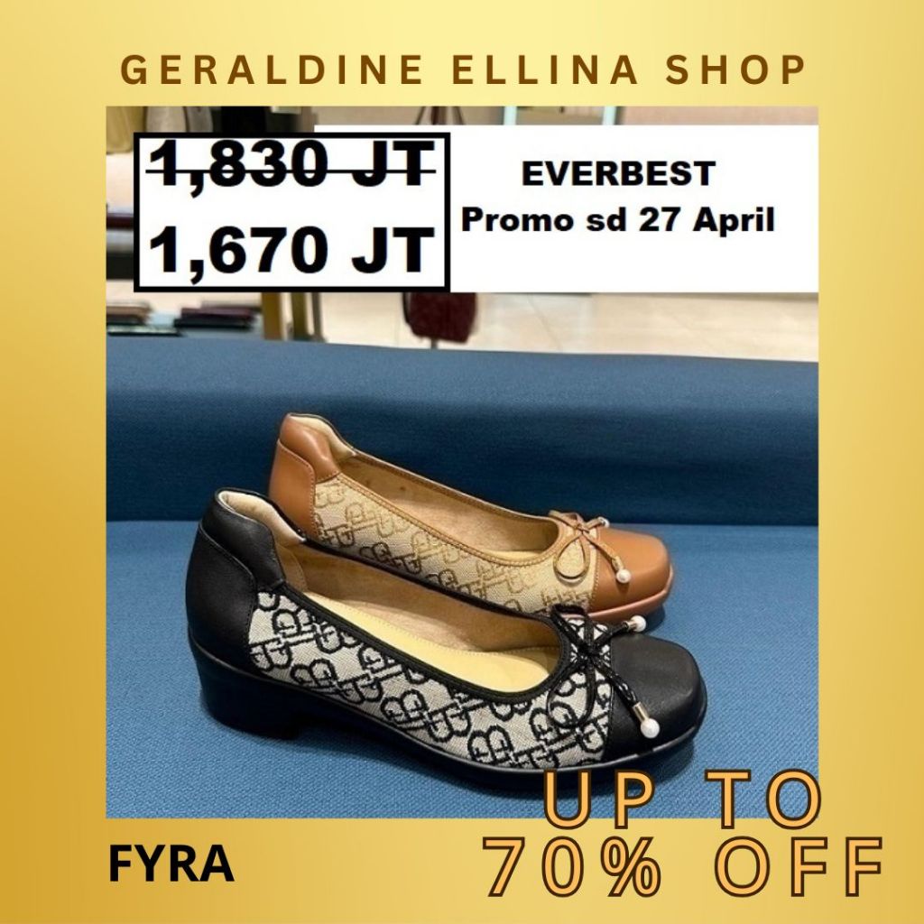 Sepatu Everbest wanita sale original STORE seri FYRA