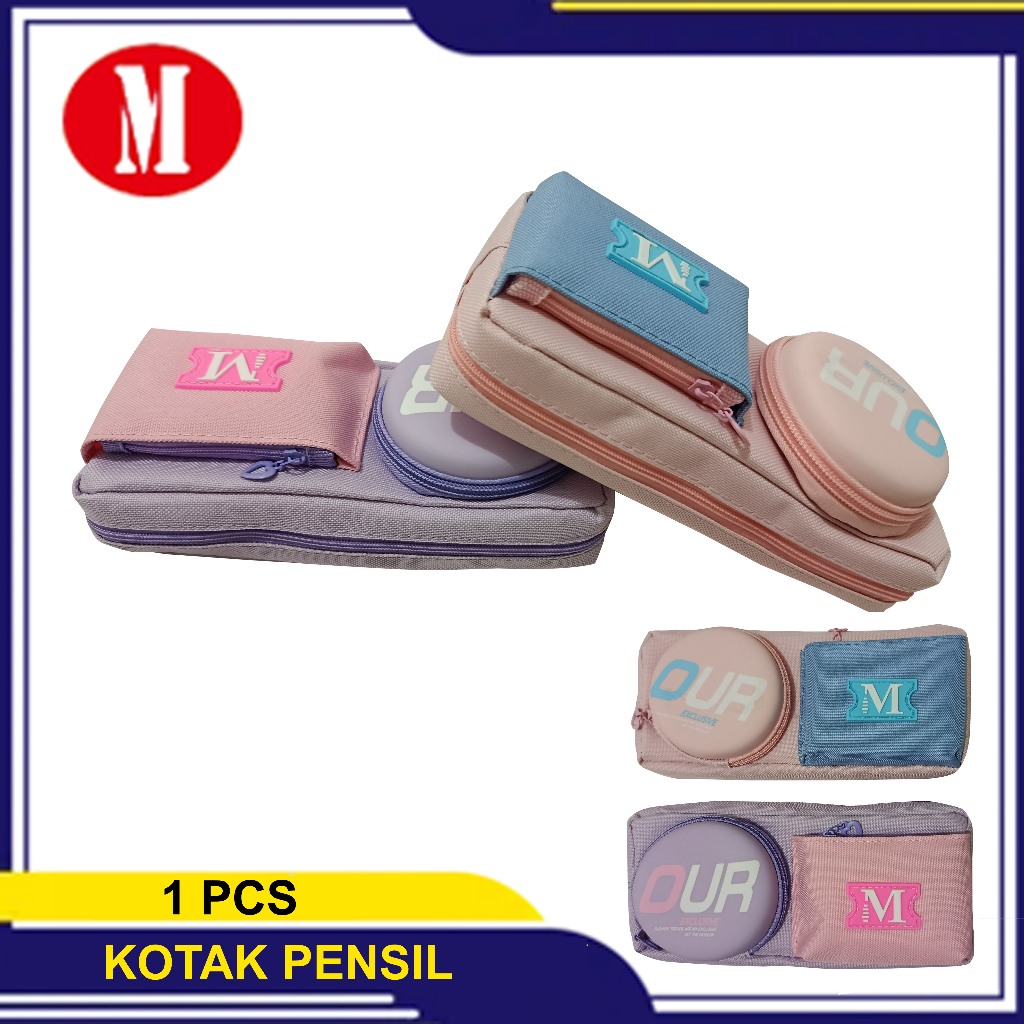 

Kotak Pensil Kain Resleting HR-2653