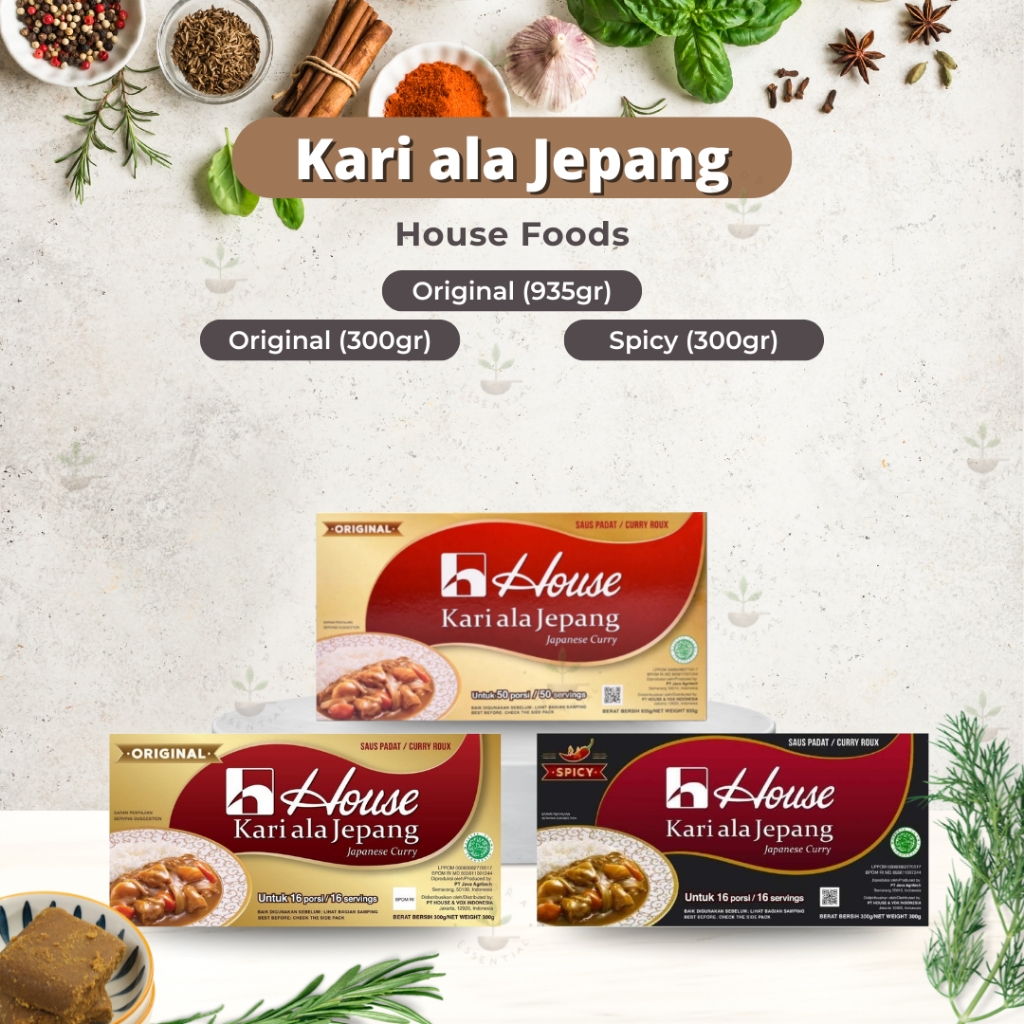 

House Japanese Curry - Kari ala Jepang Halal