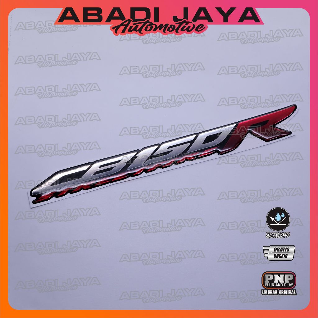 Emblem honda cb150r / emblem timbul honda cb150 / emblem titanium honda cb150r / emblem honda cb150 