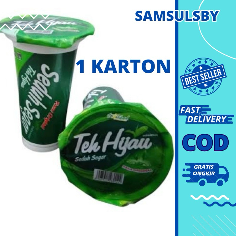 

Teh Hijau SEDUH SEGAR 180ml 1dus isi 24 cup