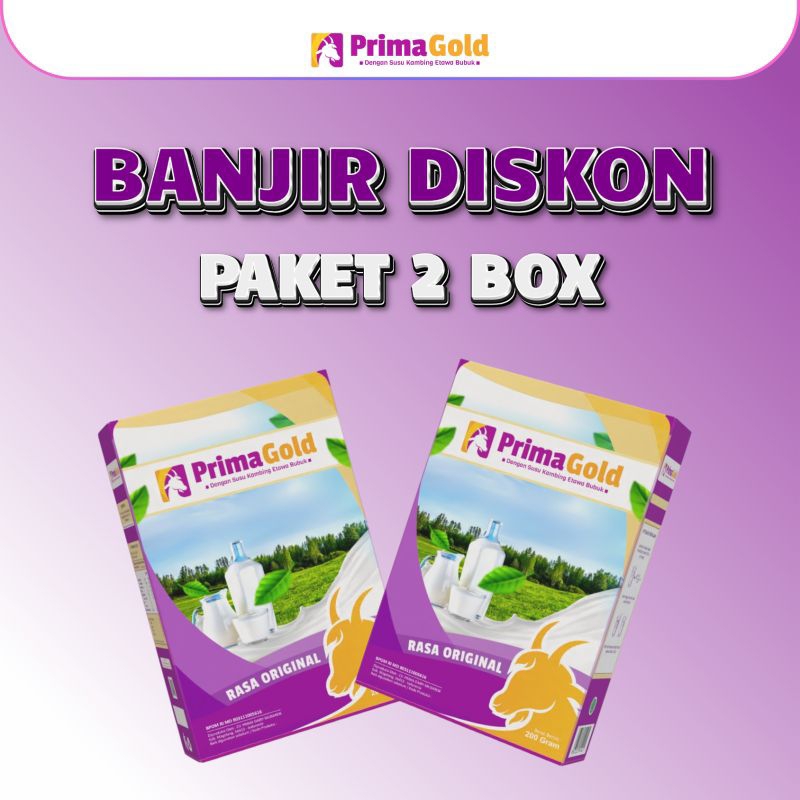 

SUSU ETAWA PRIMA GOLD ORIGINAL 2 Box