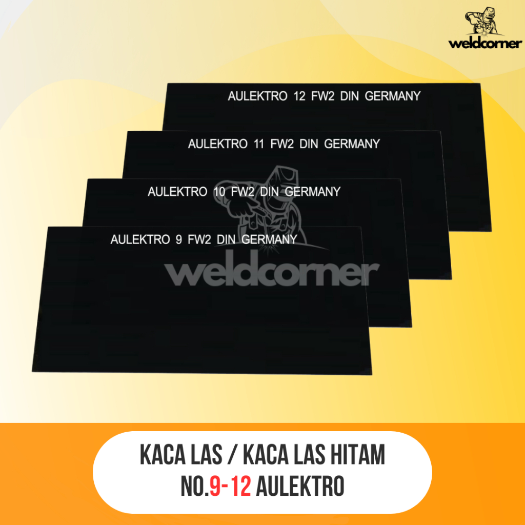 KACA LAS HITAM 9 10 11 12 / KACA LAS HITAM AULEKTRO / KACA LAS HITAM DIN / KACA LAS KEDOK HITAM
