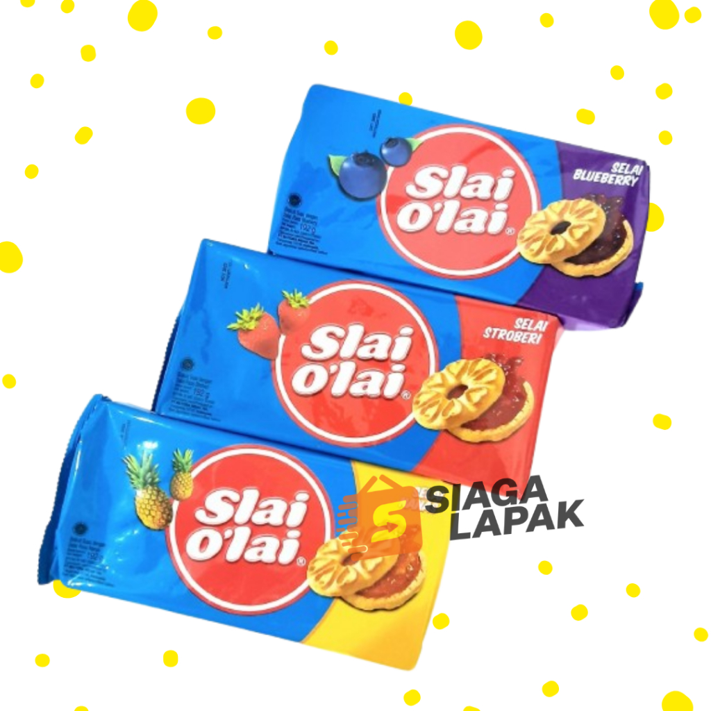 

Roma Slai Olai FAMILY PACK 192gr Biskuit Selai Krim Strawberry Blueberry