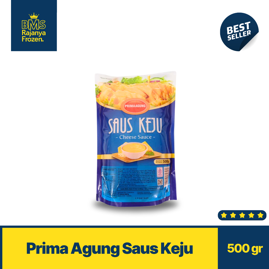 

Prima Agung Saus Keju 500g