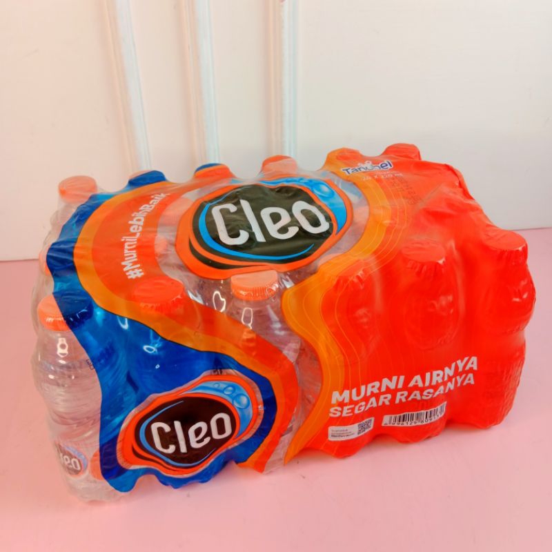 

Cleo Air Minum Kemasan Air Mineral 220ml x 24 Botol Air Minum 1 Kerat Amanta Segar