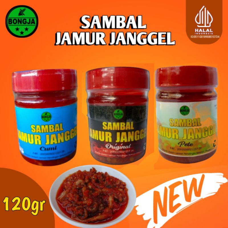 

BONGJA SAMBAL JAMUR JANGGEL ORIGINAL 120gr