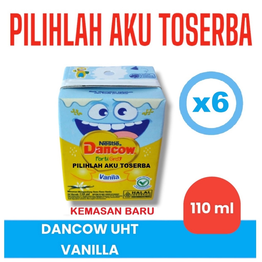 

Susu DANCOW UHT VANILA VANILLA FortiGro - 110 ml ( HARGA PAKET ISI 6 PCS )