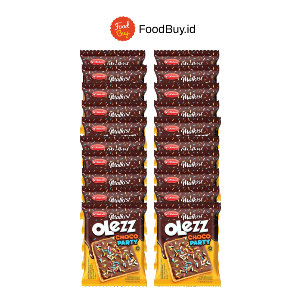 

Paket 1 Rtg - Kokola Malkist Olezz Choco Party 200gr Isi 20 Pcs