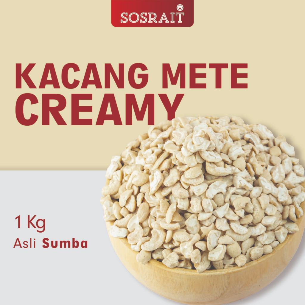 

Sosrait Kacang Mete Pecah SWP Sumba 1Kg