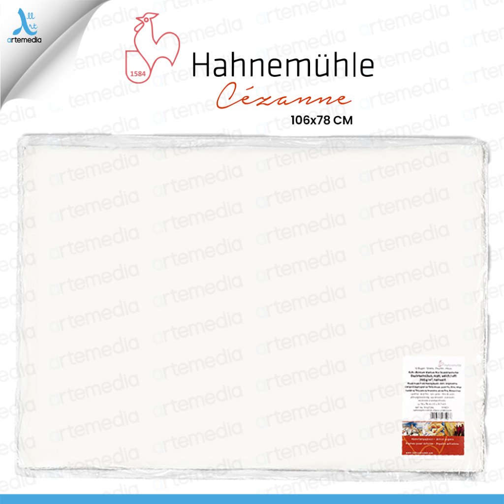 

Hahnemuhle Cezanne 78x106cm Watercolor Paper Sheet Kertas Cat Air