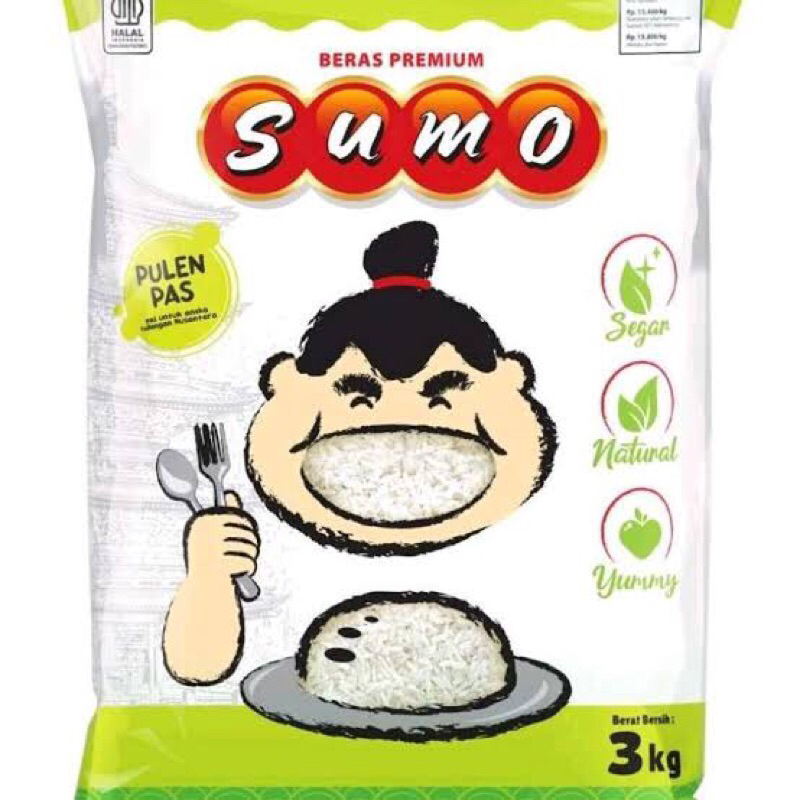 

BERAS PREMIUM | SUMO HIJAU 3KG