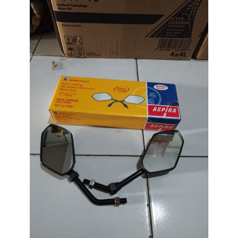 Spion Aspira HONDA YAMAHA Tangkai Pendek