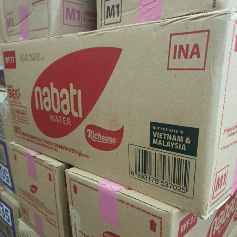 

Dijual Murah! Nabati 37 Gram Wafer Songgong WF37. Isi 60 PCS. Exp Nov 2025.