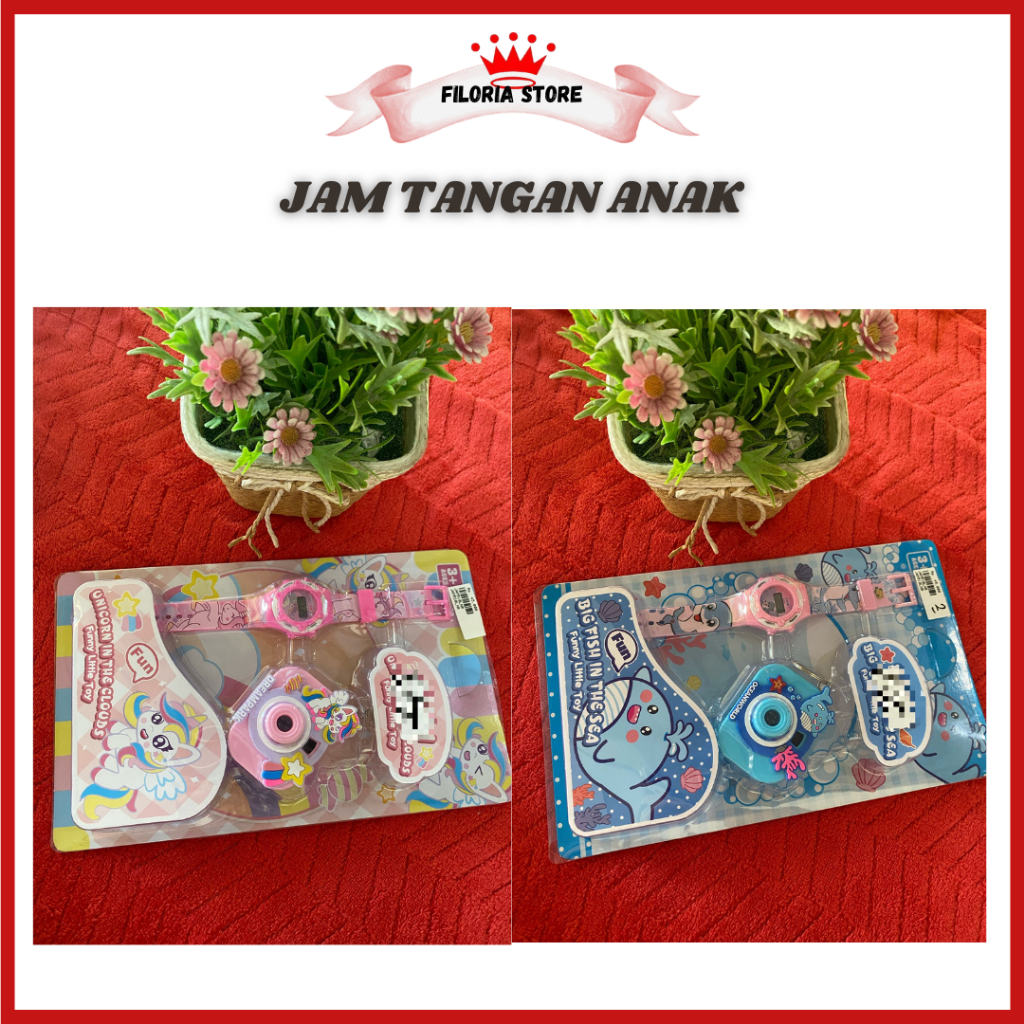 FILORIA - jam tangan anak jam tangan anak+mainan