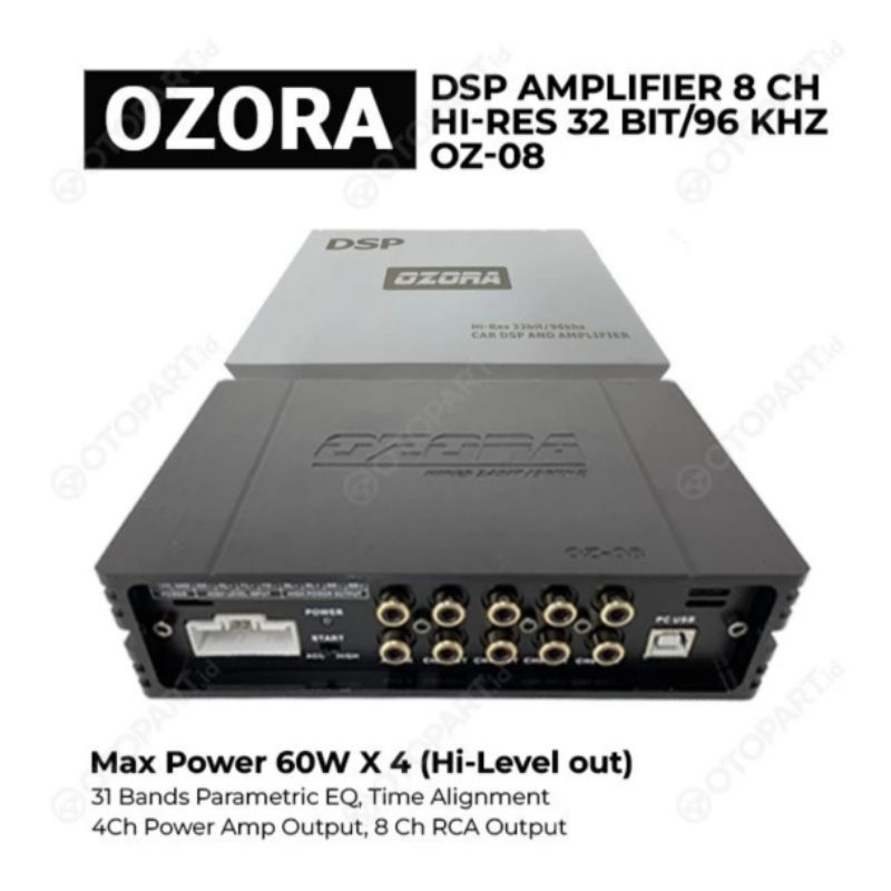 DSP OZORA OZ-O8. 8ch Hi-Res 2bit/192khz