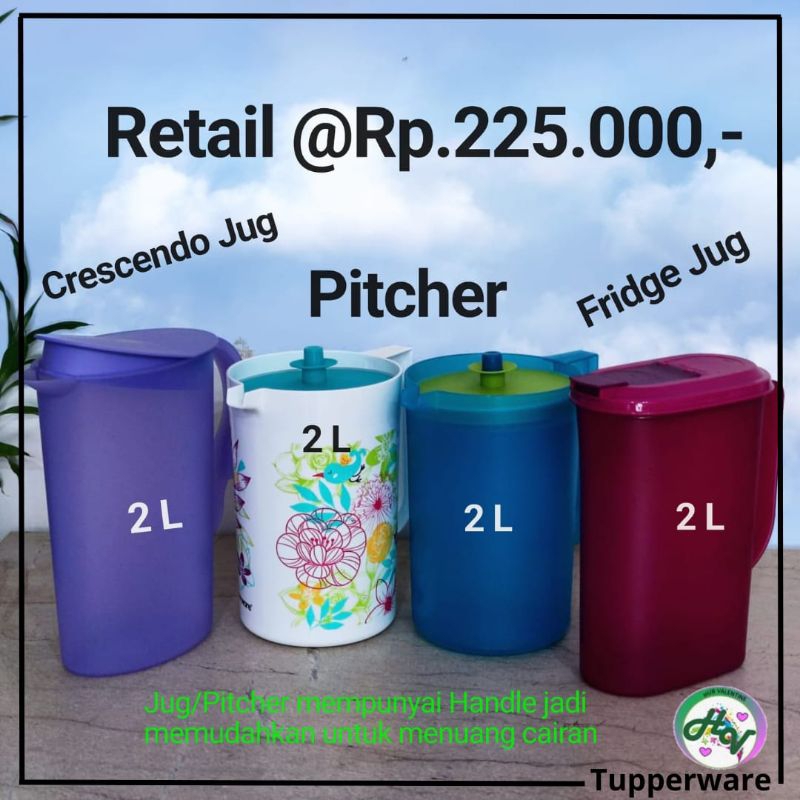 Tupperware 2L Pitcher
