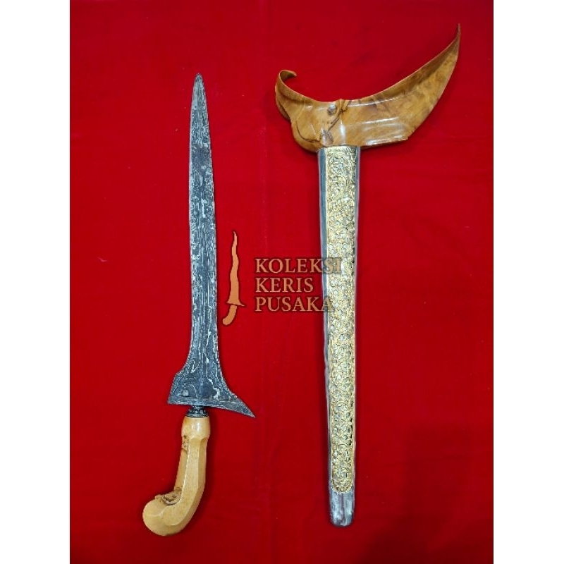 Keris Lurus Pamor Udan Mas