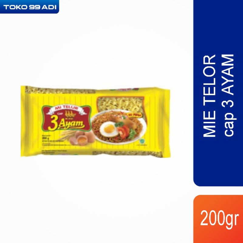 

MIE TELOR CAP 3 AYAM.MIE