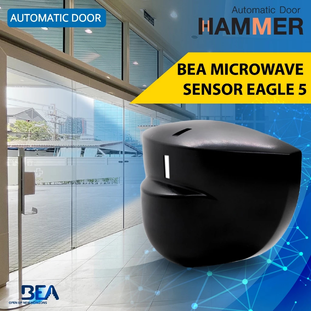 Sensor microwave Pintu Otomatis Mendeteksi gerakan  Microwave Door Sensor EAGLE 5+