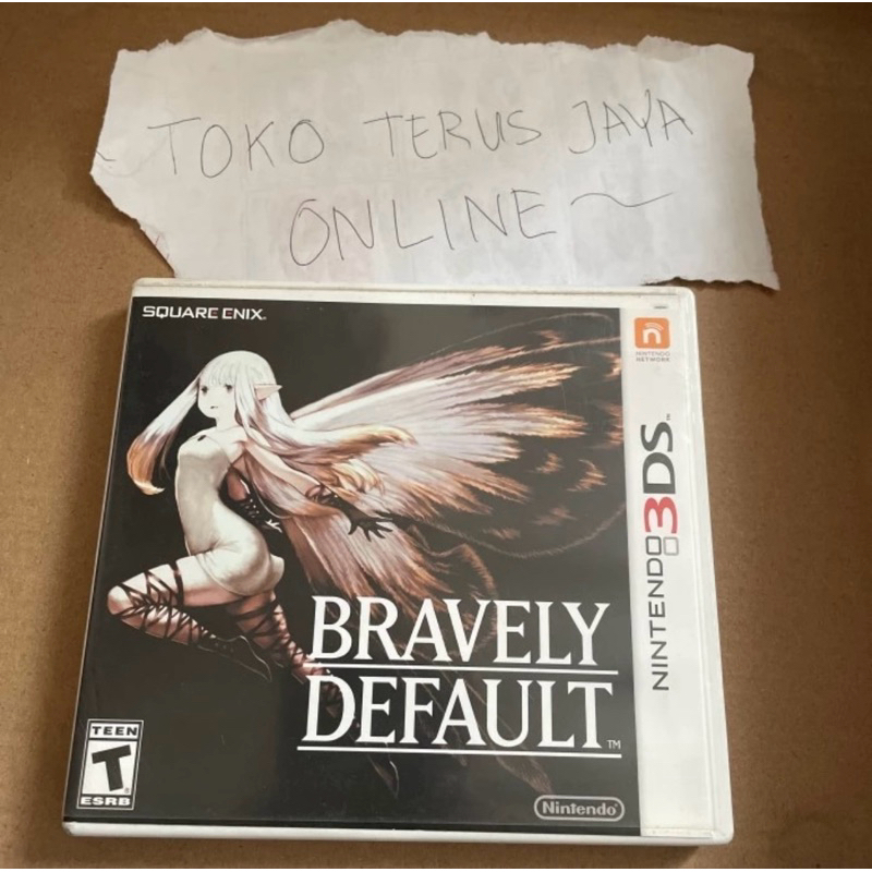 Bravely Default Nintendo 3ds bekas soloutijo bukti foto trakhir