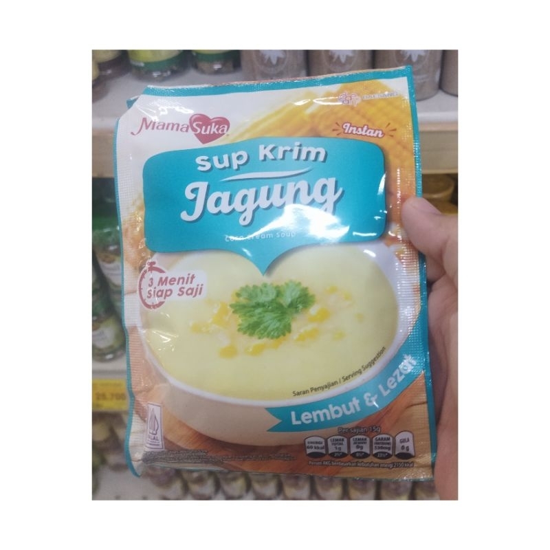 

MAMA SUKA SUP KRIM JAGUNG 55GR ISI 3 PCS