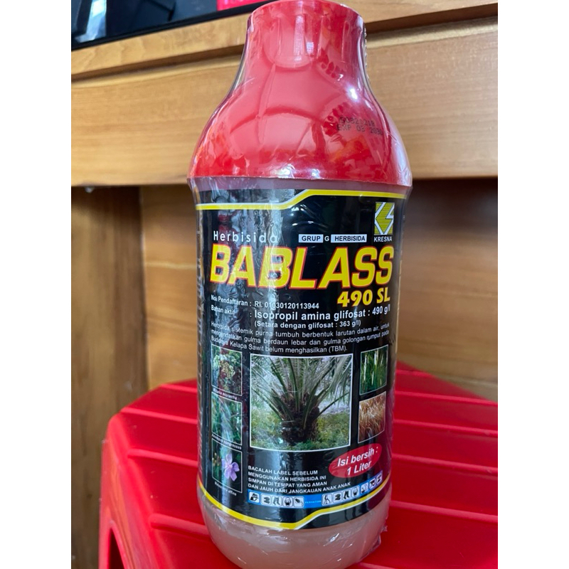 Bablass 1 Liter 490 SL Herbisida Glifosat 490 SL