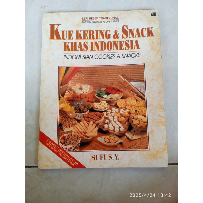 buku kue kering & Snack khas Indonesia