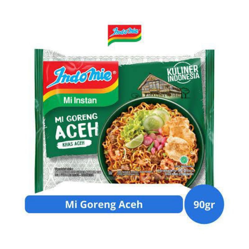 

Indomie Mi Instan Rasa Goreng Aceh [ 1 Dus isi 40 Pcs ]