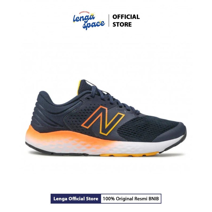 Sepatu Lari Pria NB 520 V7 - Navy (M520HE7) ORIGINAL