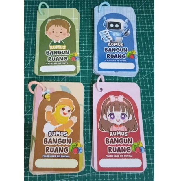 Flashcards Rumus Bangun Ruang