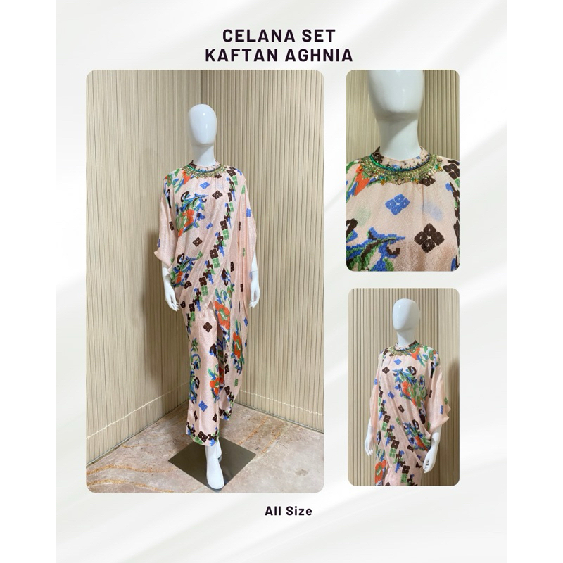 Celana Set Kaftan Aghnia