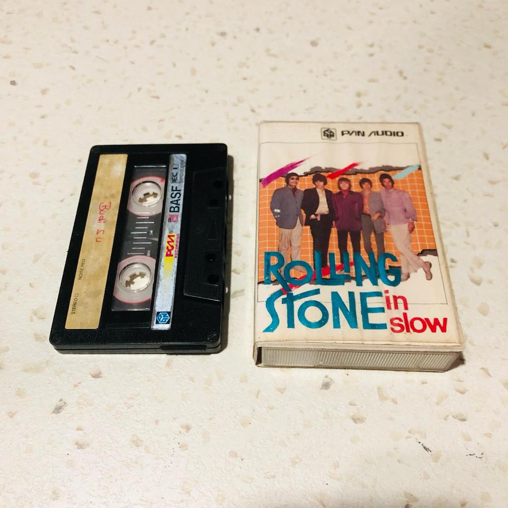 Kaset Pita THE ROLLING STONE - In Slow - Kaset Pita Box Original