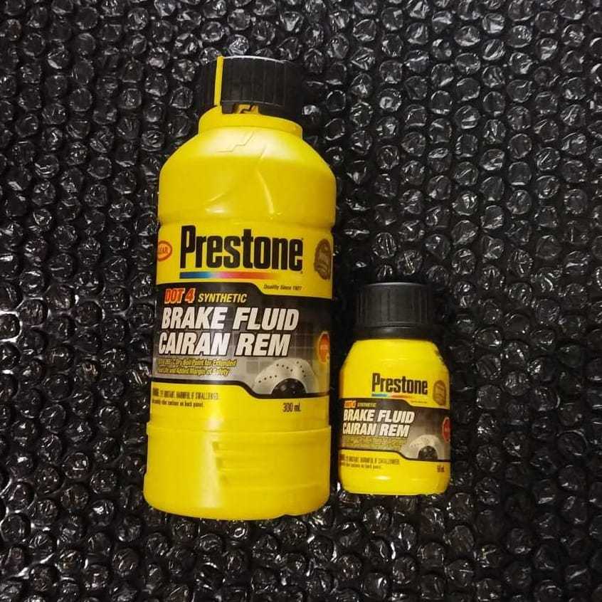 minyak rem motor dan mobil PRESTONE putih