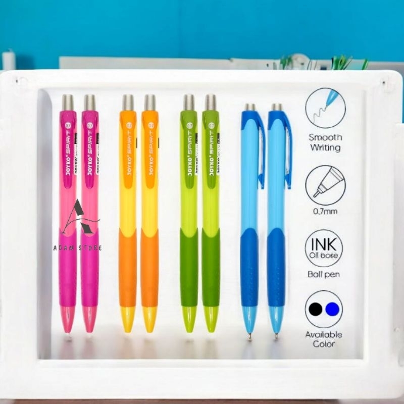 

Ball Pen Pulpen Pena Joyko BP-179 Spirit 0.7mm