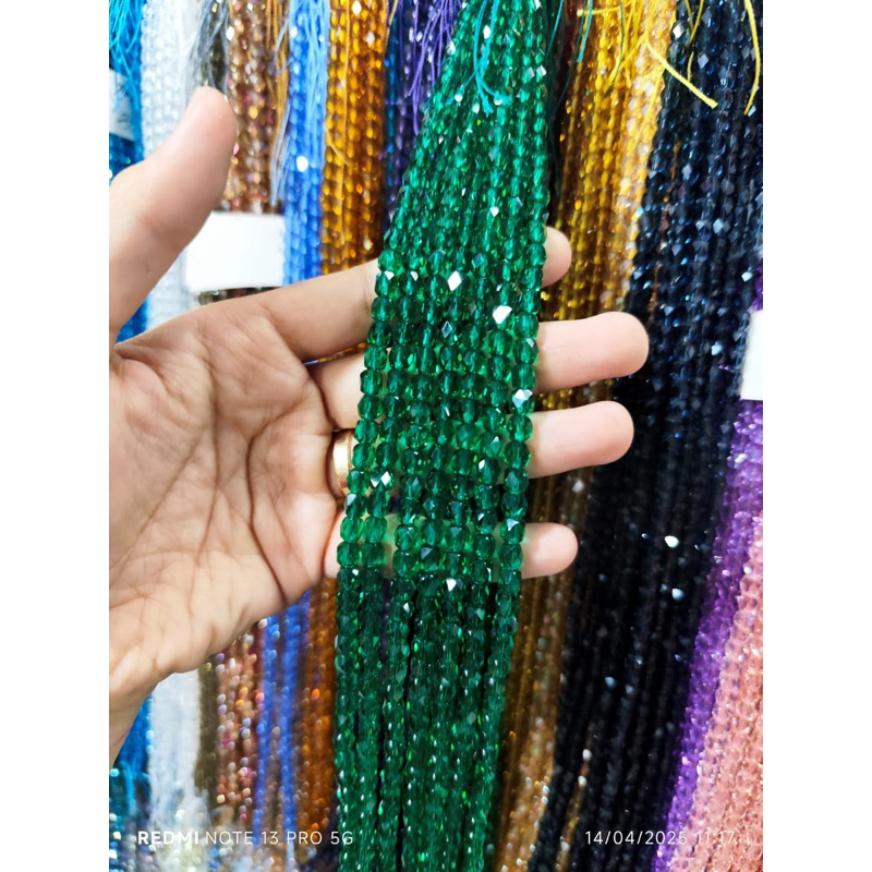 crystal tabung 6mm,new crystal -gelang kristal -gelang manik-gelang monte