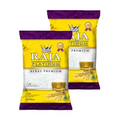 

Beras Raja Platinum 5 Kg x 2 Pcs