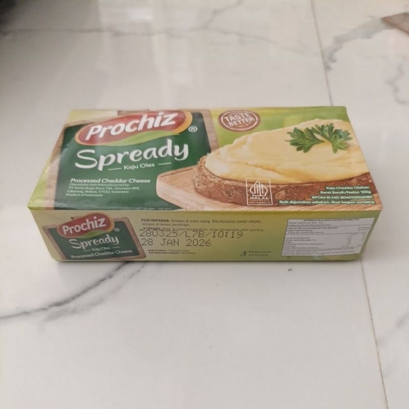 

keju prochiz spread 160 gram