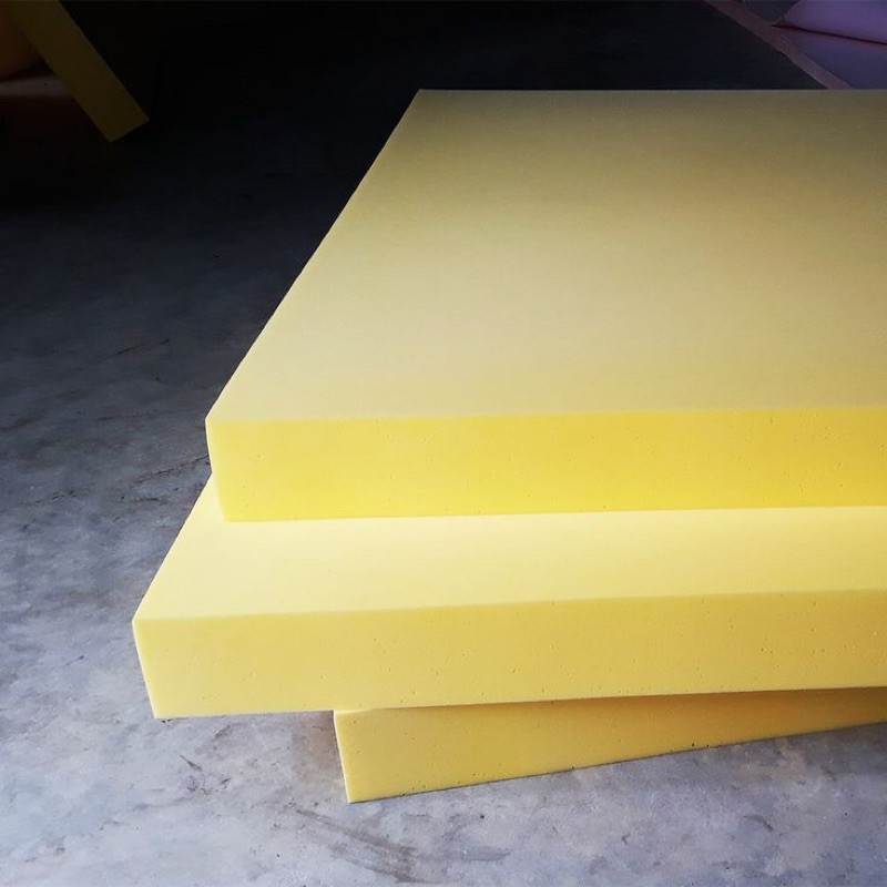Grosir Busa Lembaran Royal Foam Tebal 2cm, 3cm, 4cm, 5cm, Density 16 Busa Yellow Kasur Karpet Surpet