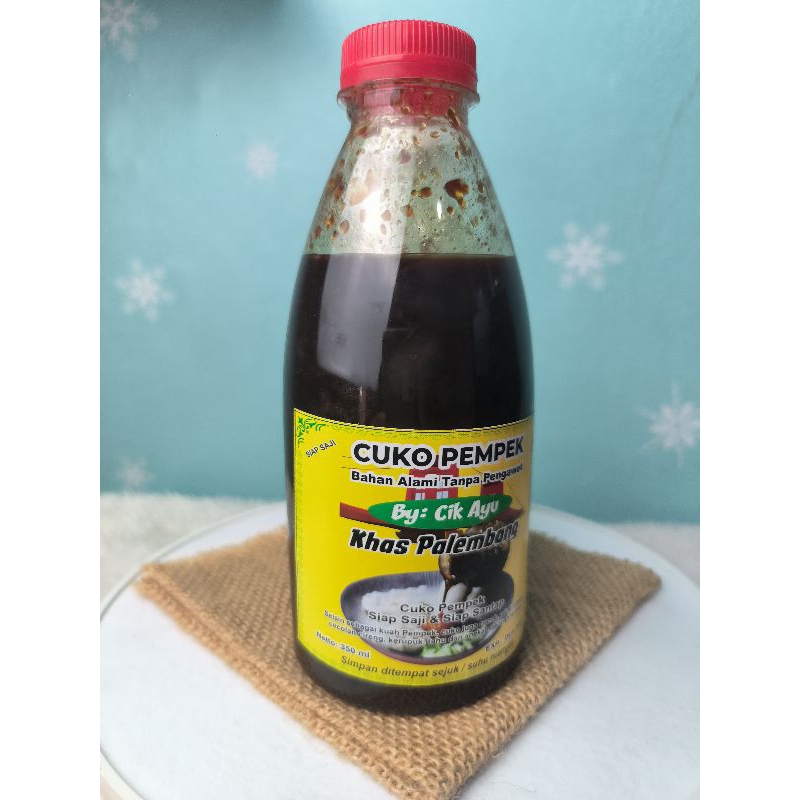 

Cuko Pempek / Cuko Siap Saji / Cuko Praktis 350 ml ( Pedas )