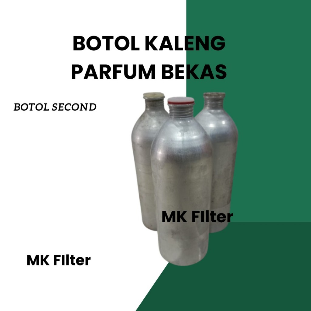 botol kaleng parfum bekas ukuran 1 liter