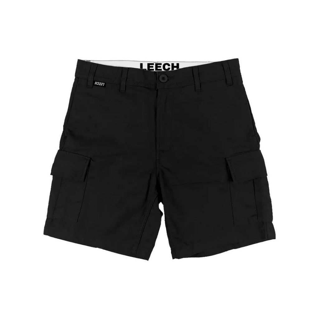 Leech.Co Pants - Cargo Short Pants  Oversize Black | Cargo Pants | Celana Cargo | Celana Pria | Cela
