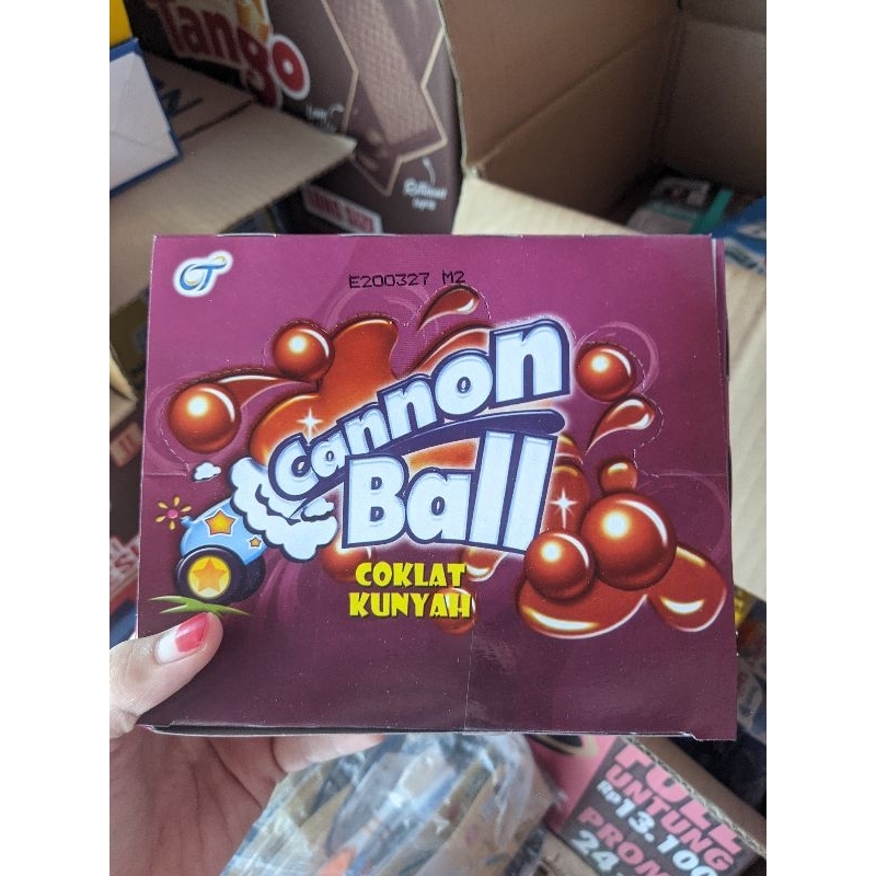 

Canon Ball Coklat Kunyah/isi 24 Pcs