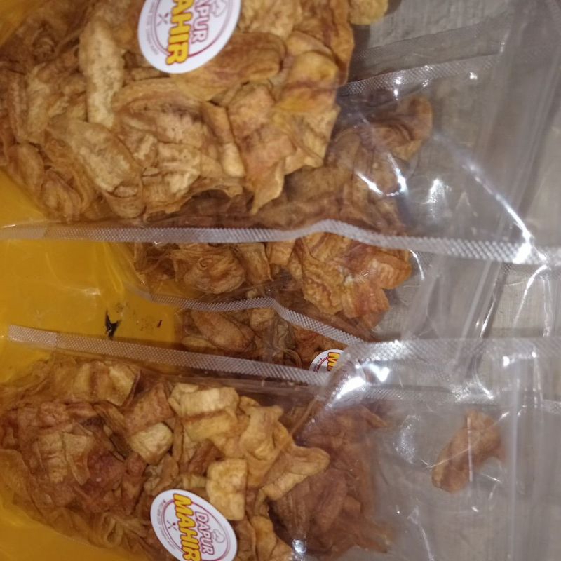 

Kripik Pisang Original 100% tanpa pengawet, pemanis dan pengawet dijamin enak dan gurih