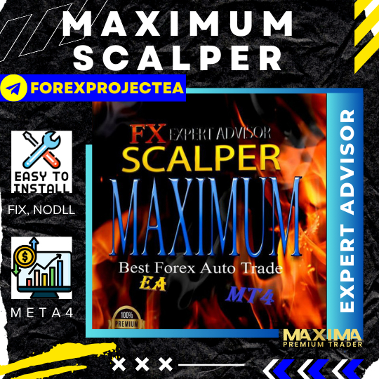 Robot Trading MT4 Maximum Scalper EA v1.0 - FIX