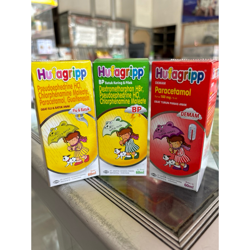 HUFAGRIP FLU DAN BATUK ANAK 60ml