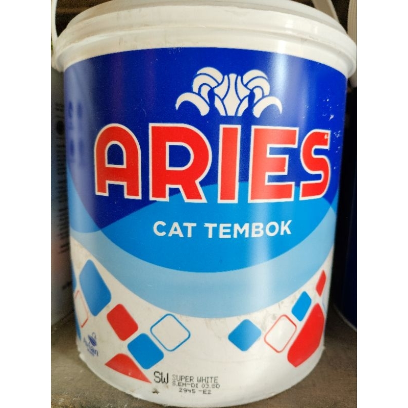 Cat Aries cat tembok 5 kg - warna ready